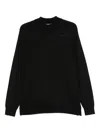 Fedeli Long-sleeve Top In Black