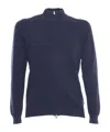 Fedeli Long-sleeved Cardigan In Black