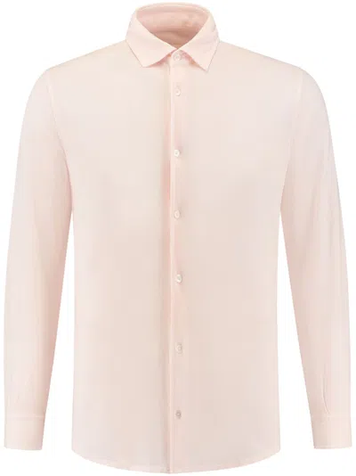 Fedeli Long-sleeved Shirt In Pink