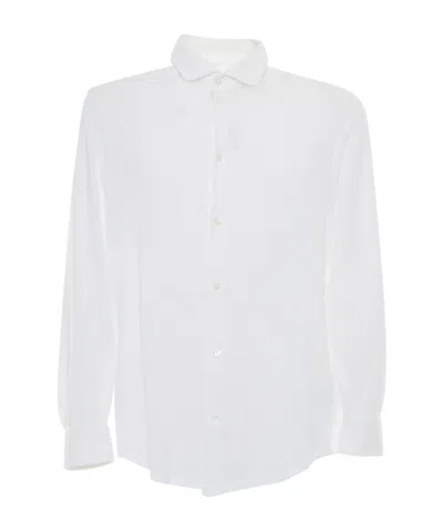 Fedeli Long-sleeved Shirt In White