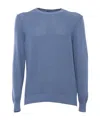 Fedeli Light Blue Sweater In Blue
