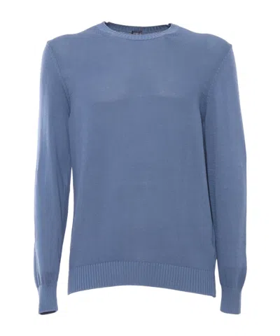 FEDELI FEDELI CREWNECK KNITTED JUMPER
