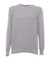 Fedeli Gray Sweater In Gray
