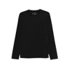 Fedeli Long-sleeve T-shirt In Black