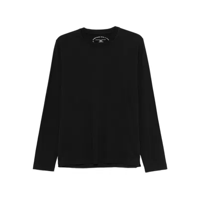 Fedeli Long-sleeve T-shirt In Black