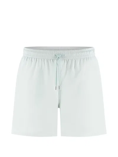 Fedeli Madeira Drawstring Swim Short In Green