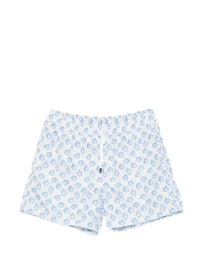 Fedeli Madeira Floral-print Swim Shorts In Pattern