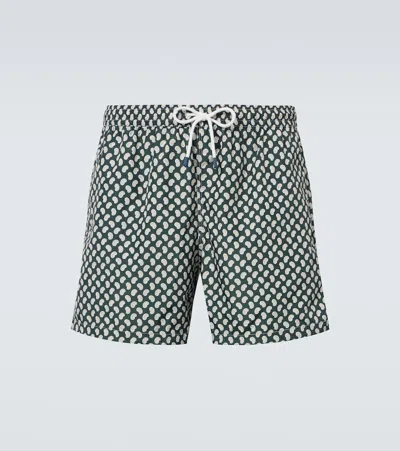 Fedeli Madeira Paisley Swim Trunks