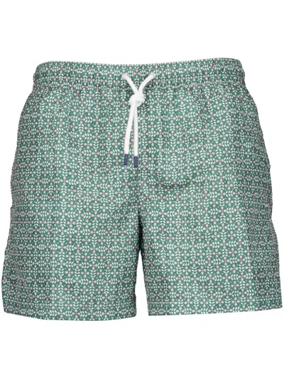 Fedeli Madeira Shorts In Green