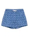 Fedeli Swim Trousers Woven Fabric Man In Blue