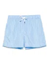 Fedeli Swim Trousers Woven Fabric Man In Blue
