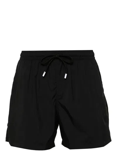 Fedeli Drawstring Swimming Shorts In Black