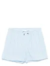 Fedeli Swim Trousers Woven Fabric Man In Blue