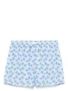 Fedeli Polyester Beachwear In Blue