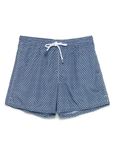 Fedeli Madeira Swim Shorts In Blue