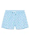 Fedeli Madeira Swim Shorts In Blue