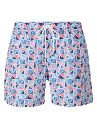Fedeli Man Swim Trunks Sky Blue Size Xl Recycled Polyester