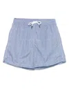 Fedeli Madeira Swim Shorts In Blue