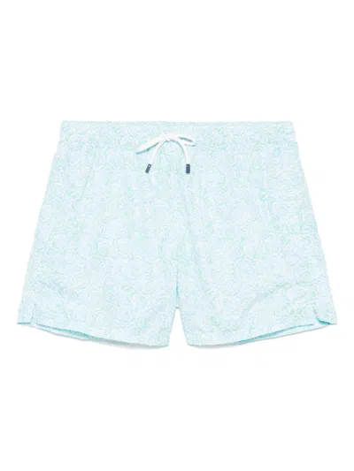 Fedeli Madeira Swim Shorts In Green
