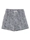 Fedeli Madeira Swim Shorts In Grey