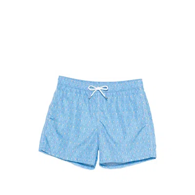 Fedeli Madeira Swim Shorts In Multi