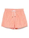 Fedeli Madeira Swim Shorts In Orange