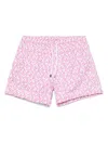 Fedeli Madeira Swim Shorts In Pink