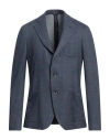 Fedeli Man Blazer Navy Size 40 Cashmere In Navy