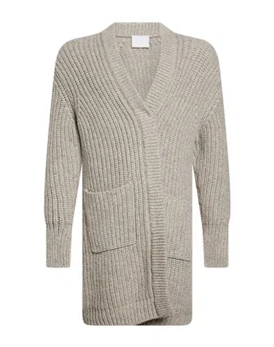 Fedeli Man Cardigan Grey Size S Cashmere In Gray