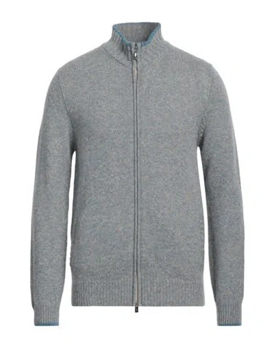 Fedeli Man Cardigan Light Blue Size 40 Alpaca Wool, Virgin Wool