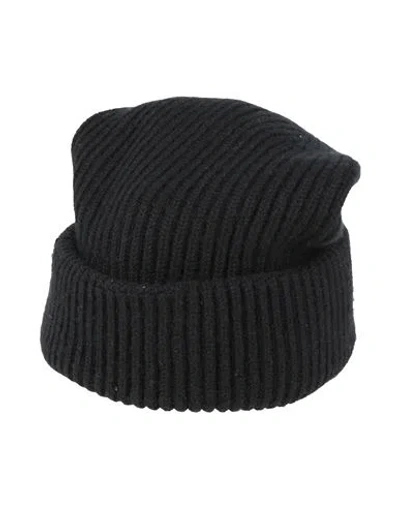 Fedeli Man Hat Black Size Onesize Cashmere