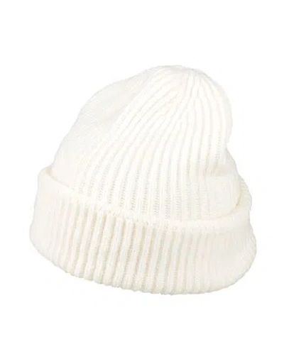 Fedeli Man Hat Cream Size Onesize Cashmere In White