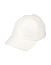 Fedeli Man Hat Ivory Size M Cashmere In White