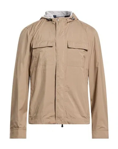 Fedeli Man Jacket Beige Size 40 Polyester