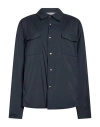 Fedeli Man Jacket Blue Size 46 Polyester In Blue