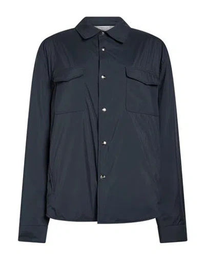 Fedeli Man Jacket Blue Size 46 Polyester