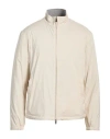 Fedeli Man Jacket Ivory Size 42 Polyester In White