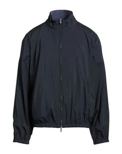 Fedeli Man Jacket Midnight Blue Size 48 Polyester