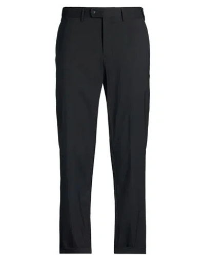 Fedeli Man Pants Black Size 32 Cashmere In Blue