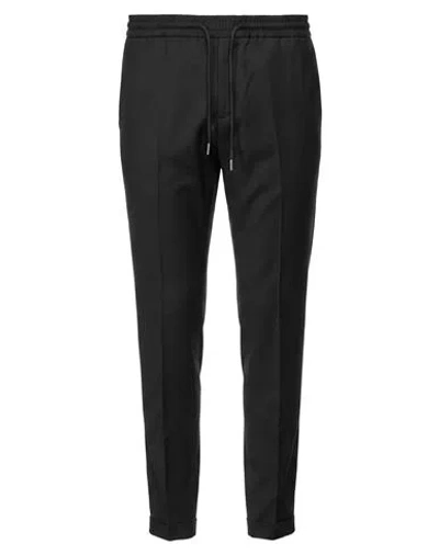 Fedeli Man Pants Black Size 36 Virgin Wool