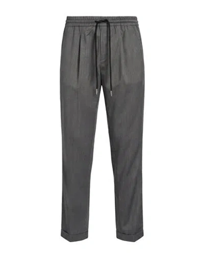 Fedeli Man Pants Grey Size 32 Virgin Wool In Gray