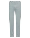 Fedeli Man Pants Grey Size 38 Cotton, Cashmere, Elastane