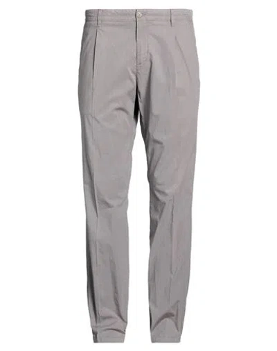 Fedeli Man Pants Grey Size 42 Lyocell, Cotton, Elastane