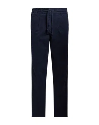 Fedeli Man Pants Midnight Blue Size 28 Cotton, Cashmere, Elastane