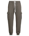 Fedeli Man Pants Military Green Size Xl Cotton In Gray
