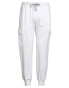 Fedeli Man Pants White Size L Cotton In White