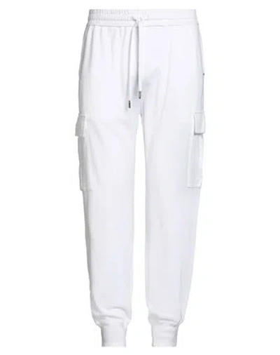 Fedeli Man Pants White Size Xxl Virgin Wool, Cashmere, Polyamide