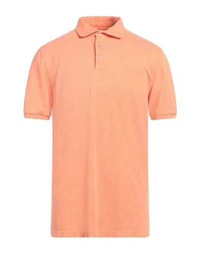 Fedeli Man Polo Shirt Mandarin Size 44 Cotton In Pink