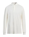 Fedeli Man Polo Shirt Off White Size 46 Cotton In Off White