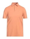 Fedeli Man Polo Shirt Mandarin Size 40 Organic Cotton